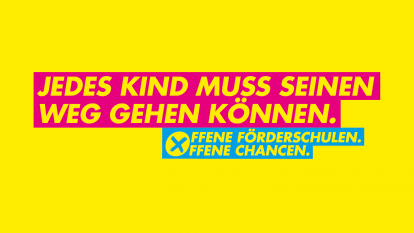 Jedes Kind muss seinen Weg gehen können.