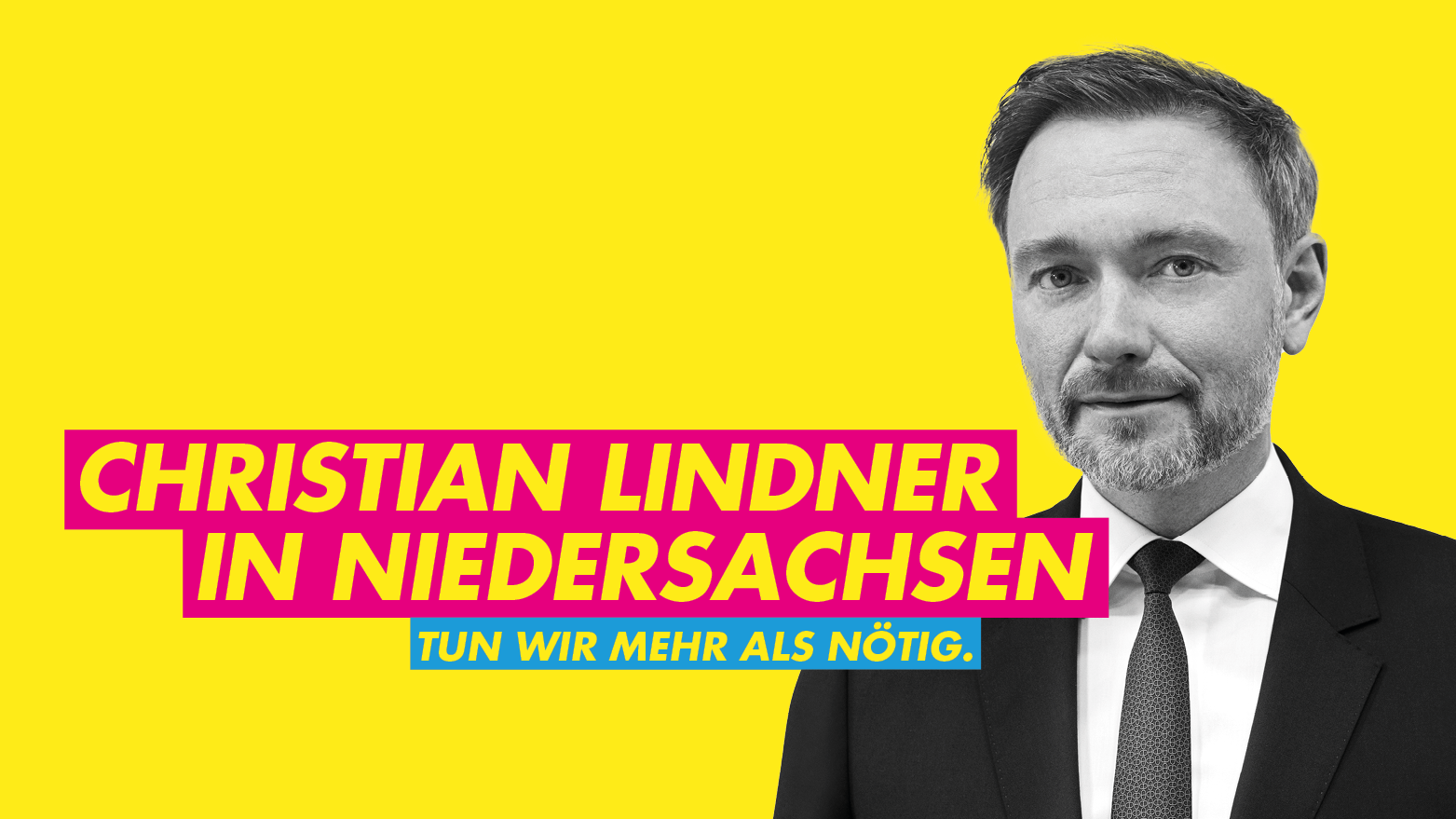 Christian Lindner in Niedersachsen